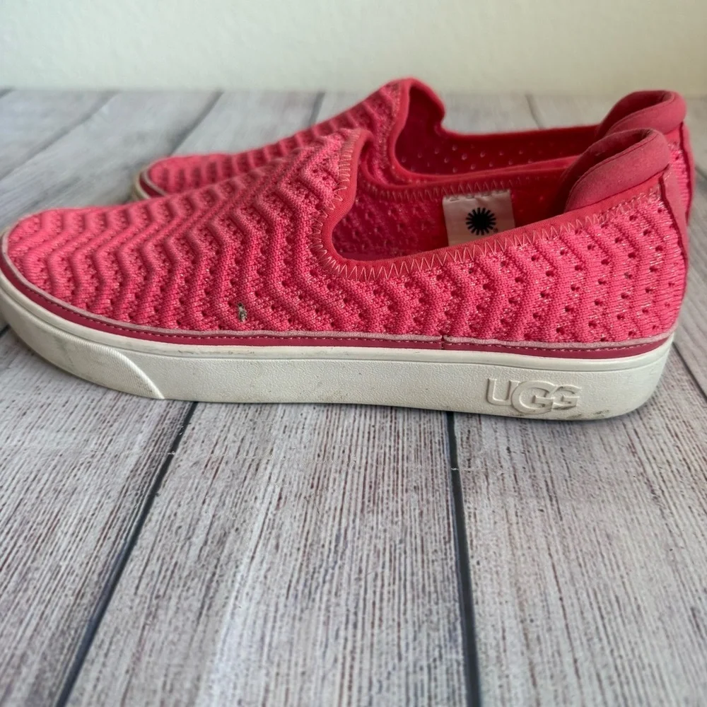 UGG Caplin Slip On Pink Shoes 5